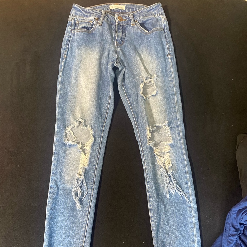 Scarlet Boulevard Blue Jeans